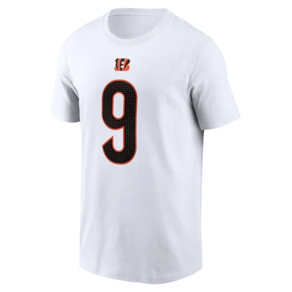 Joe burrow cincinnati bengals nike player name number t shirt White M