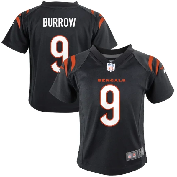 Joe burrow cincinnati bengals nike preschool game jersey Black
