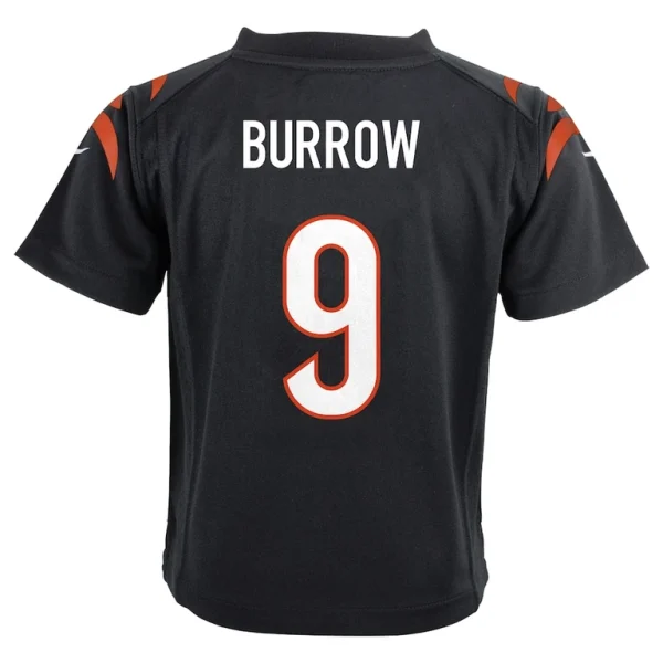 Joe burrow cincinnati bengals nike preschool game jersey Black 7