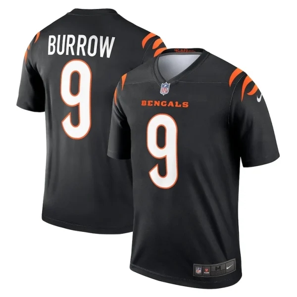 Joe burrow cincinnati bengals nike team legend player performance top Black