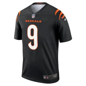 Joe burrow cincinnati bengals nike team legend player performance top Black M