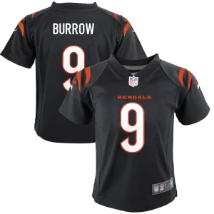 Joe burrow cincinnati bengals nike toddler game jersey Black