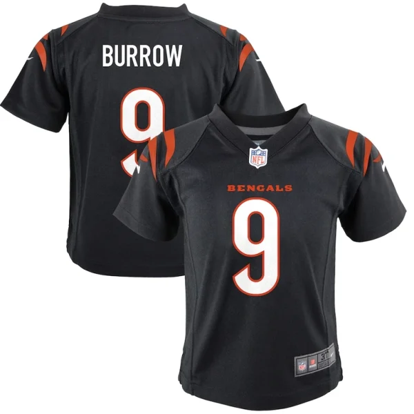 Joe burrow cincinnati bengals nike toddler game jersey Black