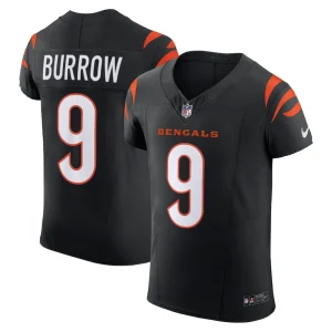 Joe burrow cincinnati bengals nike vapor f.u.s.e. elite jersey Black