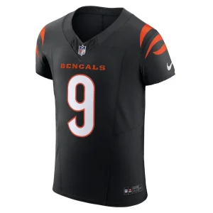 Joe burrow cincinnati bengals nike vapor f.u.s.e. elite jersey Black 44
