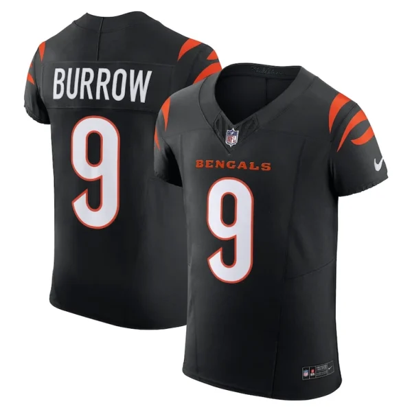 Joe burrow cincinnati bengals nike vapor f.u.s.e. elite jersey Black