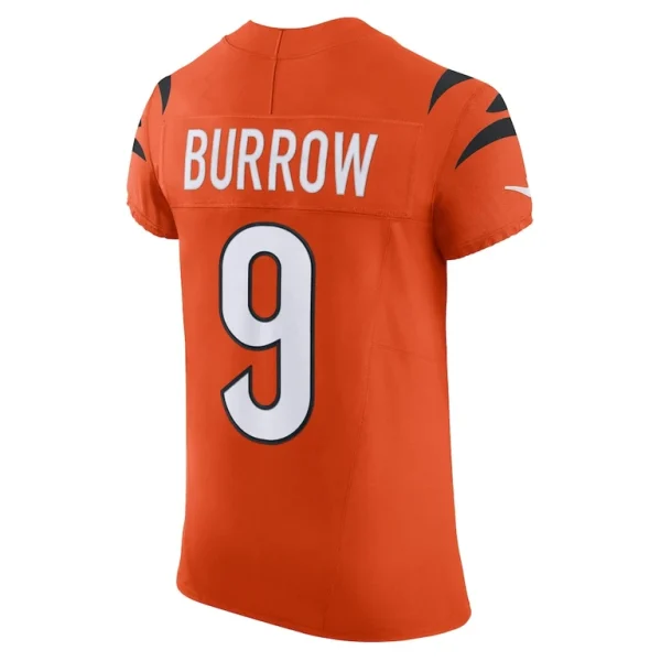 Joe burrow cincinnati bengals nike vapor f.u.s.e. elite jersey Orange 48