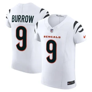 Joe burrow cincinnati bengals nike vapor f.u.s.e. elite jersey White