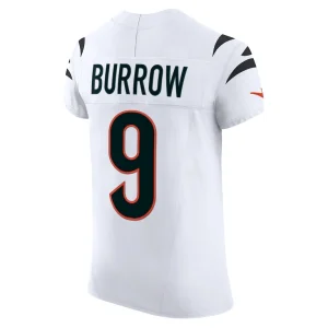 Joe burrow cincinnati bengals nike vapor f.u.s.e. elite jersey White 48