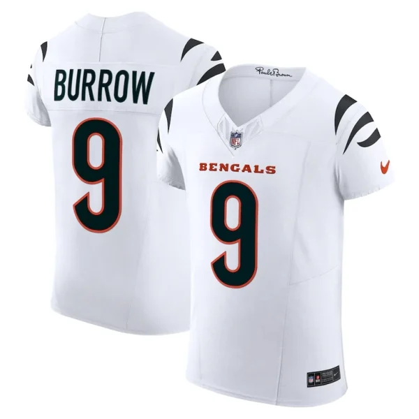 Joe burrow cincinnati bengals nike vapor f.u.s.e. elite jersey White