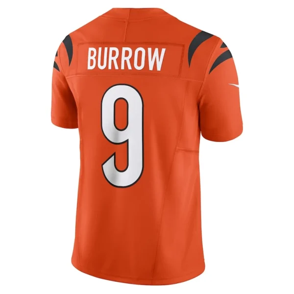 Joe burrow cincinnati bengals nike vapor f.u.s.e. limited jersey Orange L