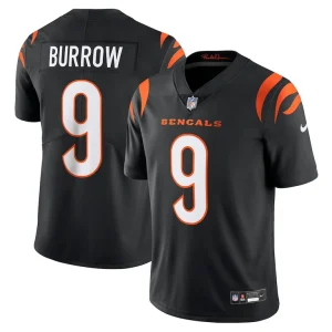 Joe burrow cincinnati bengals nike vapor untouchable limited jersey Black