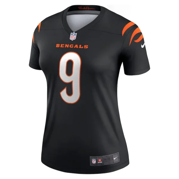 Joe burrow cincinnati bengals nike womens legend player performance top Black M