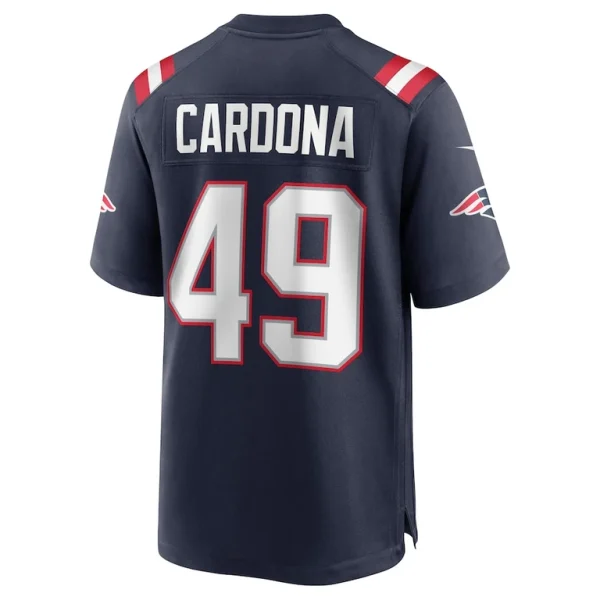 Joe cardona new england patriots nike game jersey Navy L