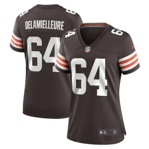 Joe delamielleure cleveland browns nike womens game retired player jersey Brown
