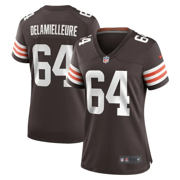 Joe delamielleure cleveland browns nike womens game retired player jersey Brown