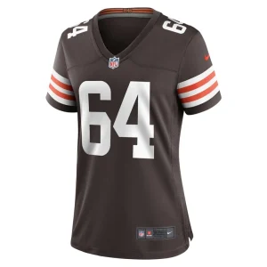 Joe delamielleure cleveland browns nike womens game retired player jersey Brown M