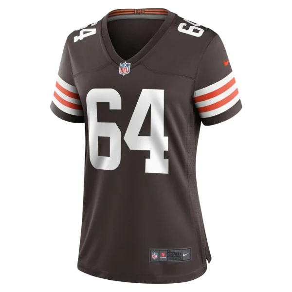 Joe delamielleure cleveland browns nike womens game retired player jersey Brown M
