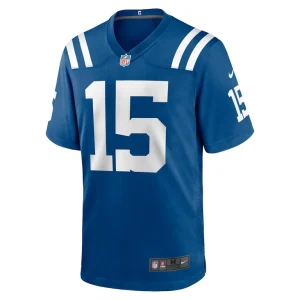 Joe flacco indianapolis colts nike game jersey Royal M