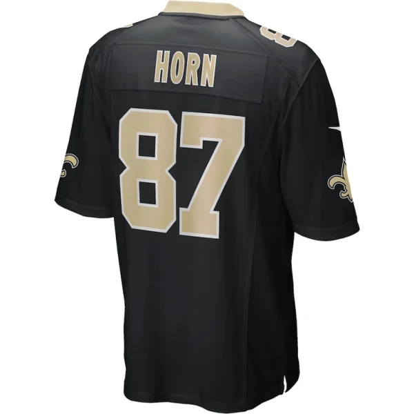 Joe horn new orleans saints nike game retired player jersey Black L