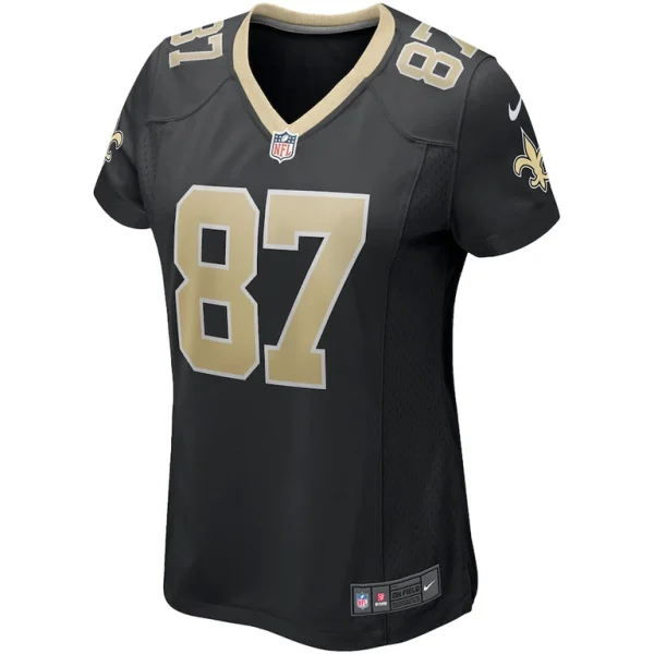 Joe horn new orleans saints nike womens game retired player jersey Black M