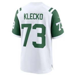 Joe klecko new york jets nike classic alternate retired player game jersey White L
