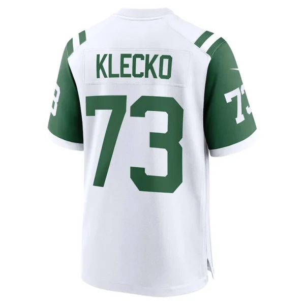 Joe klecko new york jets nike classic alternate retired player game jersey White L