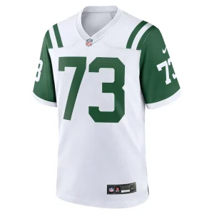 Joe klecko new york jets nike classic alternate retired player game jersey White M