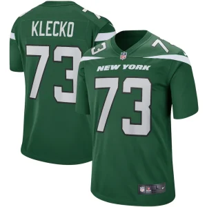Joe klecko new york jets nike game retired player jersey Gotham green