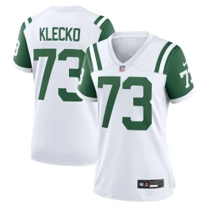 Joe klecko new york jets nike womens classic alternate retired player game jersey White
