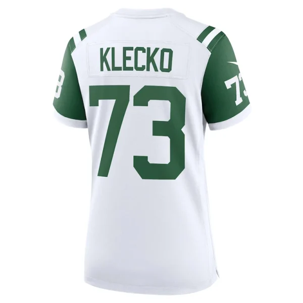 Joe klecko new york jets nike womens classic alternate retired player game jersey White L