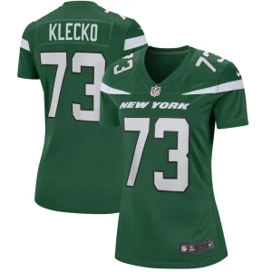 Joe klecko new york jets nike womens game retired player jersey Gotham green