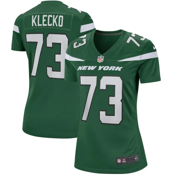 Joe klecko new york jets nike womens game retired player jersey Gotham green