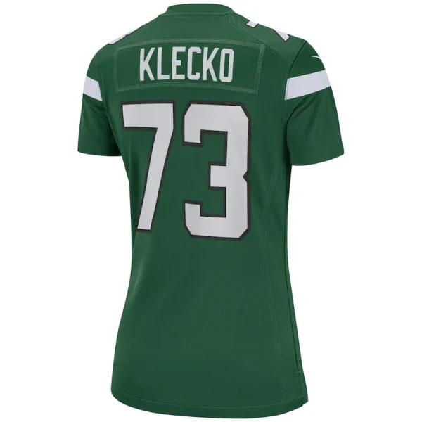 Joe klecko new york jets nike womens game retired player jersey Gotham green L