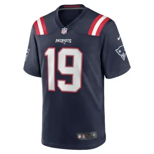 Joe milton iii new england patriots nike game jersey Navy M