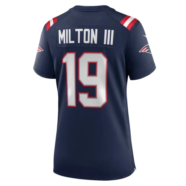 Joe milton iii new england patriots nike womens game jersey Navy L