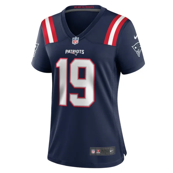 Joe milton iii new england patriots nike womens game jersey Navy M