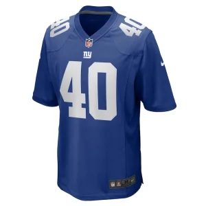 Joe morrison new york giants nike retired player jersey Royal M