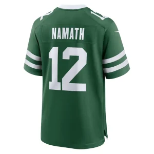 Joe namath new york jets nike game jersey Legacy green L
