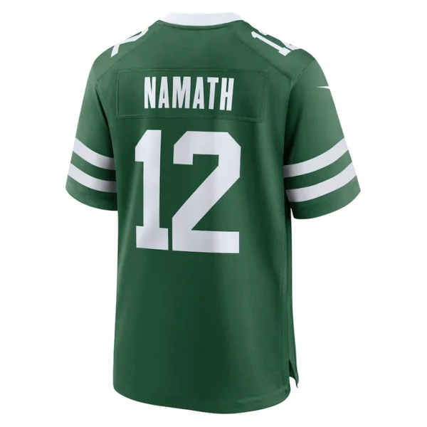Joe namath new york jets nike game jersey Legacy green L