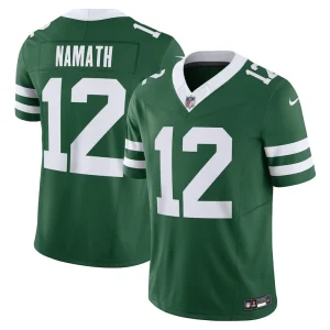 Joe namath new york jets nike vapor f.u.s.e. limited jersey Legacy green