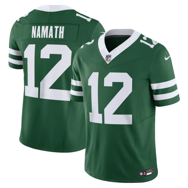 Joe namath new york jets nike vapor f.u.s.e. limited jersey Legacy green