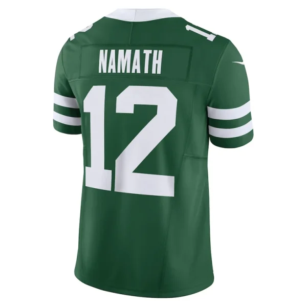 Joe namath new york jets nike vapor f.u.s.e. limited jersey Legacy green L