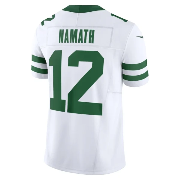 Joe namath new york jets nike vapor f.u.s.e. limited jersey Legacy white L