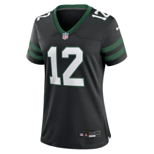 Joe namath new york jets nike womens retired player alternate game jersey Legacy black M