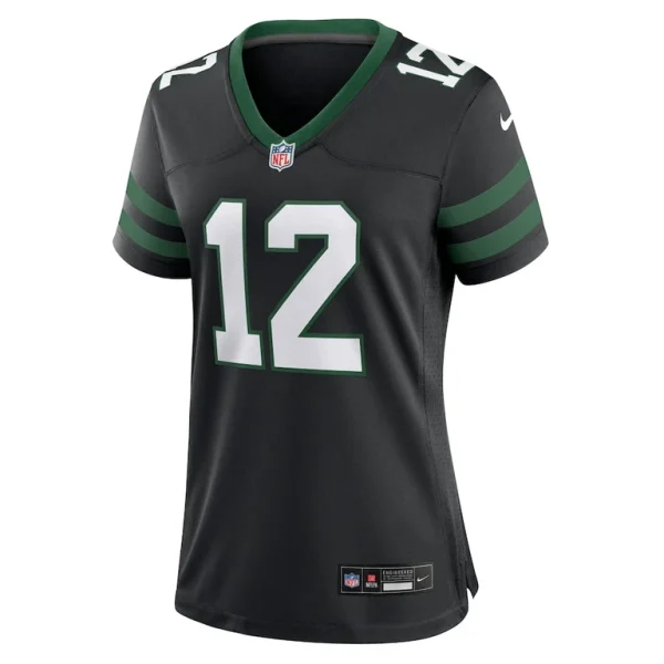 Joe namath new york jets nike womens retired player alternate game jersey Legacy black M