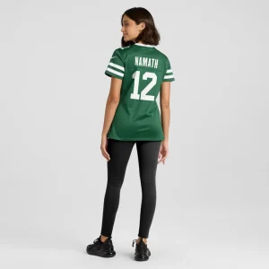 Joe namath new york jets nike womens retired player game jersey Legacy green 2XL