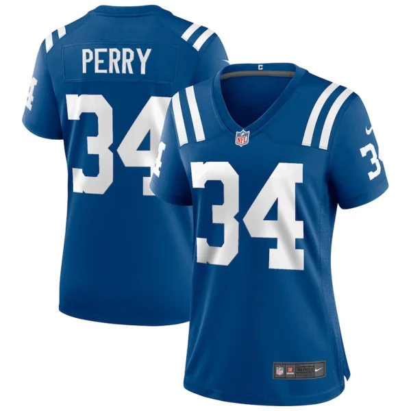 Joe perry indianapolis colts nike womens game retired player jersey Royal