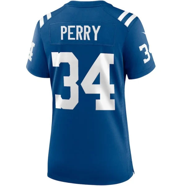 Joe perry indianapolis colts nike womens game retired player jersey Royal L