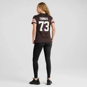 Joe thomas cleveland browns nike womens retired game player jersey Brown 2XL
